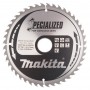 Diskas medienos pjovimui MAKITA Specialized 190*30 mm Z44