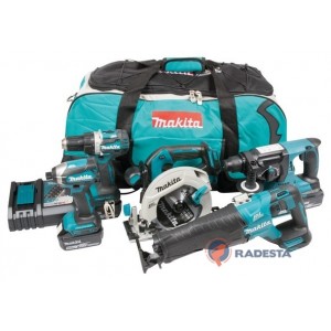 Baterinių įrankių komplektas MAKITA LXT DLX5032T