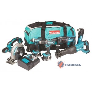 Baterinių įrankių komplektas MAKITA LXT DLX6038T