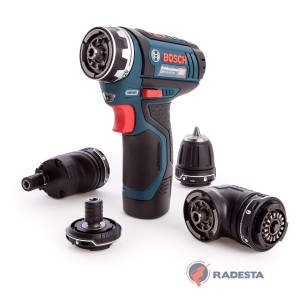 Universalus baterinis įrankis BOSCH GSR 12V-15 FC Full set Profesional