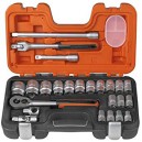 Bahco S240 galvučių rinkinys 10 - 32 mm 24 vnt. 1/2"