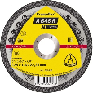 Pjovimo diskas KLINGSPOR Supra 150*1,6*22,2 mm A646R
