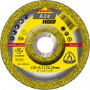 KLINGSPOR Extra diskas pjovimo 125 x 3,2 x 22,2 mm A24EX inox