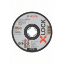 Diskas pjovimo BOSCH X-LOCK Standard for Inox 125 x 1,0 mm WA60T BF