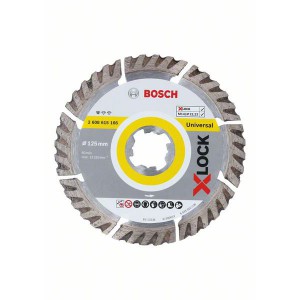 Diskas deimantinis BOSCH X-LOCK Standard for Universal 125 mm