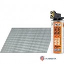 Smeigės nerūdijančio plieno PASLODE F16A x 38 mm 2000 vnt.+ 2 balionai