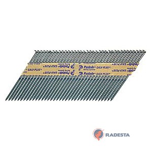 PASLODE vinys rifliuotos su kar&scaron;to cinko danga 3,1 x 98 mm 34 laipsnių ri&scaron;tos popieriumi