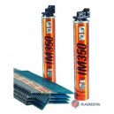 Vinys statybinės rifliuotos PASLODE 2,8 x 51 mm + balionėliai