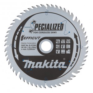 Diskas medienai MAKITA Specialized 165*20 mm Z56