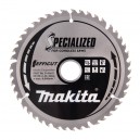 Diskas medienaii MAKITA Specialized 190*30 mm Z45