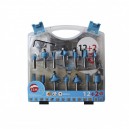 LEMAN frezų medienai rinkinys 14 vnt.