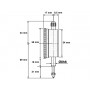 Indikatorius analoginis LIMIT 0-10 mm 0,01
