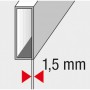 Gulsčiukas magnetinis BMI Eurostar 1000 mm