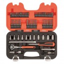 Bahco SW65 galvučių rinkinys 1/4"