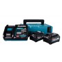 Krovimo komplektas MAKITA XGT 2xBL4025 + DC18RA