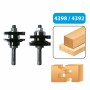 Leman 4392 frezų medienos sujungimams rinkinys 41 mm 2 vnt.