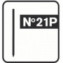 Rapid 21P smeigės cinkuotos 0,8 x 30 mm 5000 vnt.
