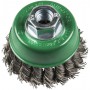 Klingspor BT600Z vielinis šepetys sukta viela 65 mm M14 inox