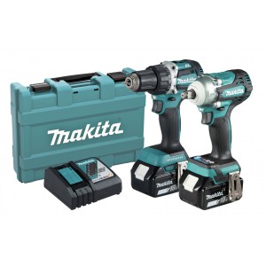 Baterinių įrankių komplektas MAKITA LXT DLX2410G