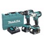 Baterinių įrankių komplektas MAKITA LXT DLX2410G