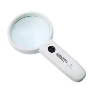 Insize 75163-4 padidinimo stiklas 50 mm 4x su pa&scaron;vietimo funkcija