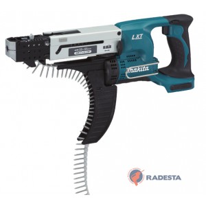 Baterinis juostinis suktuvas MAKITA LXT DFR550ZX1