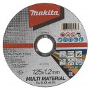 Pjovimo diskas MAKITA C46T 125x1,2x22 mm Multi