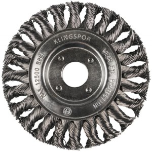 Klingspor BR600Z vielinis diskas sukta viela 125 x 14 x 22,2 mm