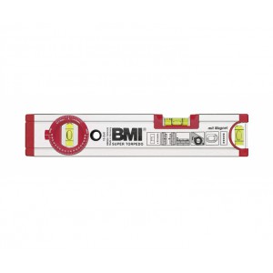 Gulsčiukas magnetinis BMI Ultrasonic 250 mm
