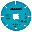 Diskas universalus MAKITA X-LOCK Carbide 125 mm