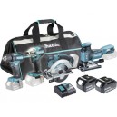 Baterinių įrankių komplektas MAKITA LXT DLX4163TX1