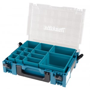 Plastikinis lagaminas MAKITA Makpac Organizer set