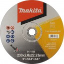 Pjovimo diskas MAKITA 230*1,9*22,2 mm WA46R inox