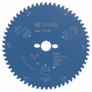 Diskas medienai BOSCH Expert for wood 254*30 mm Z54