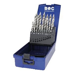 Bohrcraft KG13 TurboStep grąžtų rinkinys DIN338 HSS-G 1,0 - 13 mm 25 vnt.