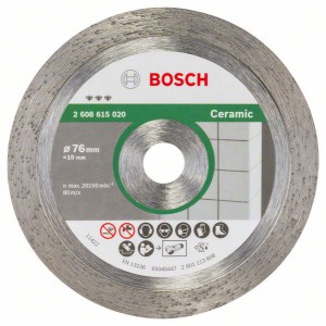 BOSCH bestCeramic diskas deimantinis 76 x 10 mm