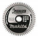 Diskas aliuminiui MAKITA Specialized 165*20 mm Z56