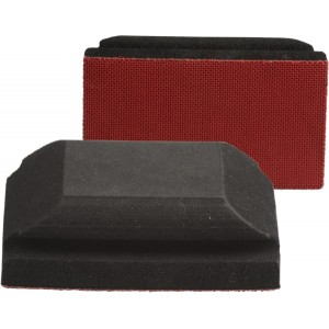 Klingspor HK100 kaladėlė velcro lapeliams 118 x 68 x 40 mm