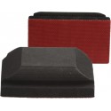 Klingspor HK100 kaladėlė velcro lapeliams 118 x 68 x 40 mm