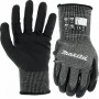 MAKITA Advanced FitKnit darbo pirštinės aplietu delnu L dydis