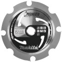 Diskas fibrocementinėms plokštėms MAKITA Specialized 165x20 mm Z4