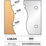 Peilių pora profilinei frezai LEMAN Classic 90 mm Nr.322