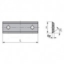 Peiliukas keičiamas frezoms LEMAN Classic 60x12x1,5 mm K05