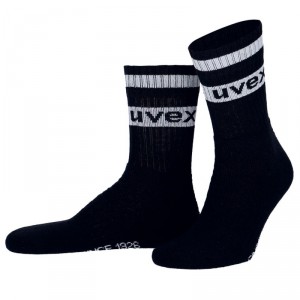 Uvex 7360 Basic kojinių pora juodos spalvos 39 - 42 dydis