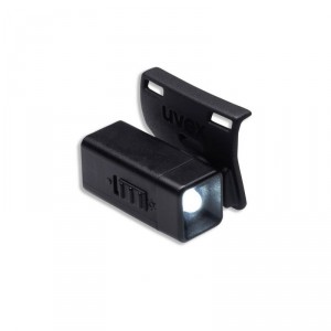 Uvex LED mini prožektorius tvirtinamas prie akinių