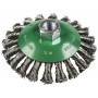 Klingspor BK600Z vielinis šepetys sukta viela 100 mm M14 inox