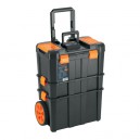 Truper CHP-1925R plastikinis lagaminas įrankiams 3in1