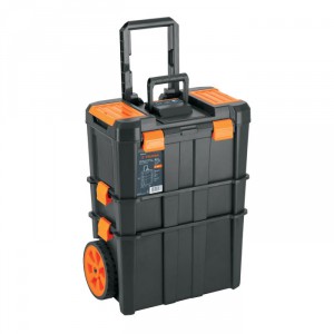 Truper CHP-1925R plastikinis lagaminas įrankiams 3in1