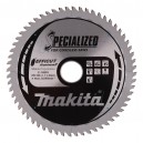 Diskas aliuminio pjovimui MAKITA Specialized 190*30 mm Z60