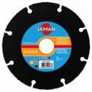 LEMAN diskas universalus su kietmetaliu 76 mm
